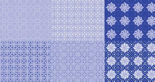 دانلود وکتور پترن ابی+blue vector pattern