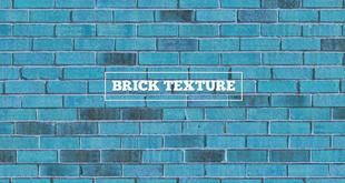 وکتور دیوار آجری آبی+blue brick wall vector