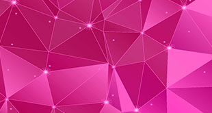 وکتور چند ضلعی صورتی-بنفش+pink polygonal background vector